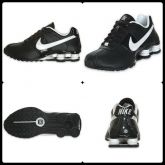 NIKE Shox Classic II Running Shoes Tam. 39, Black/White