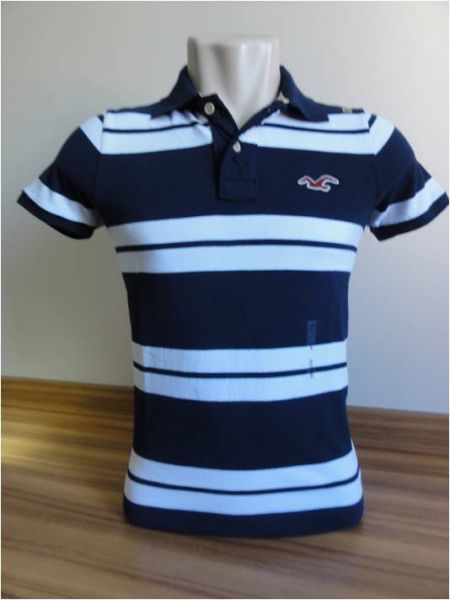 Camisa Polo Masculina Hollister Tam. P