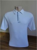 Camisa Polo Oakley Masculina Branca Tam. M