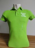 Camisa Polo Masculina Hollister Verde Tam. M