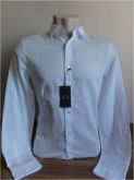 Camisa Social Armani Exchange Masculina Branca Tam. P