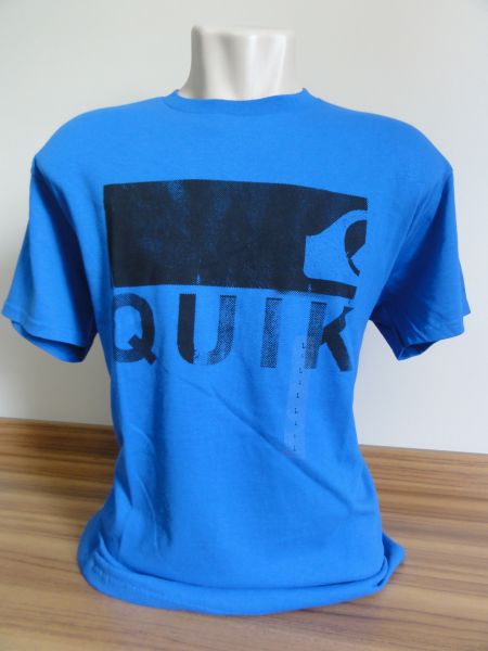 Camiseta Masculina Quiksilver Azul Tam. M