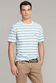 Camiseta Masculina Tommy Hilfiger Listrada Tam. M