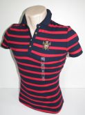 Camisa Polo Feminina Tommy listrada  Tam M