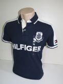 Camisa Polo Masculina Tommy Hilfiger Azul marinho Tam P