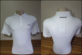 Camisa Polo Oakley Masculina Branca Tam. G