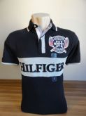 Camisa Polo Masculina Tommy Hilfiger Preta Ed especial Tam M