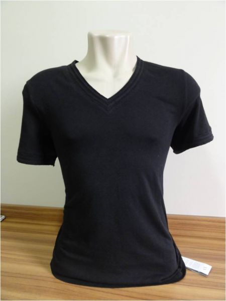 Camiseta Masculina Armani Exchange Preta Tam. M