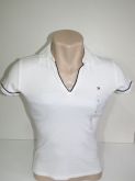 Camisa Polo Feminina Tommy Branca Tam P