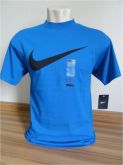 Camiseta Masculina Nike Azul Tam. G