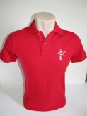 Camisa Polo Masculina HollisterVermelha Tam. P