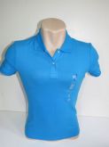 Camisa Polo Feminina Tommy Azul Mar Tam M