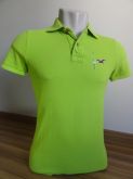 Camisa Polo Masculina Hollister Verde Claro Tam. P